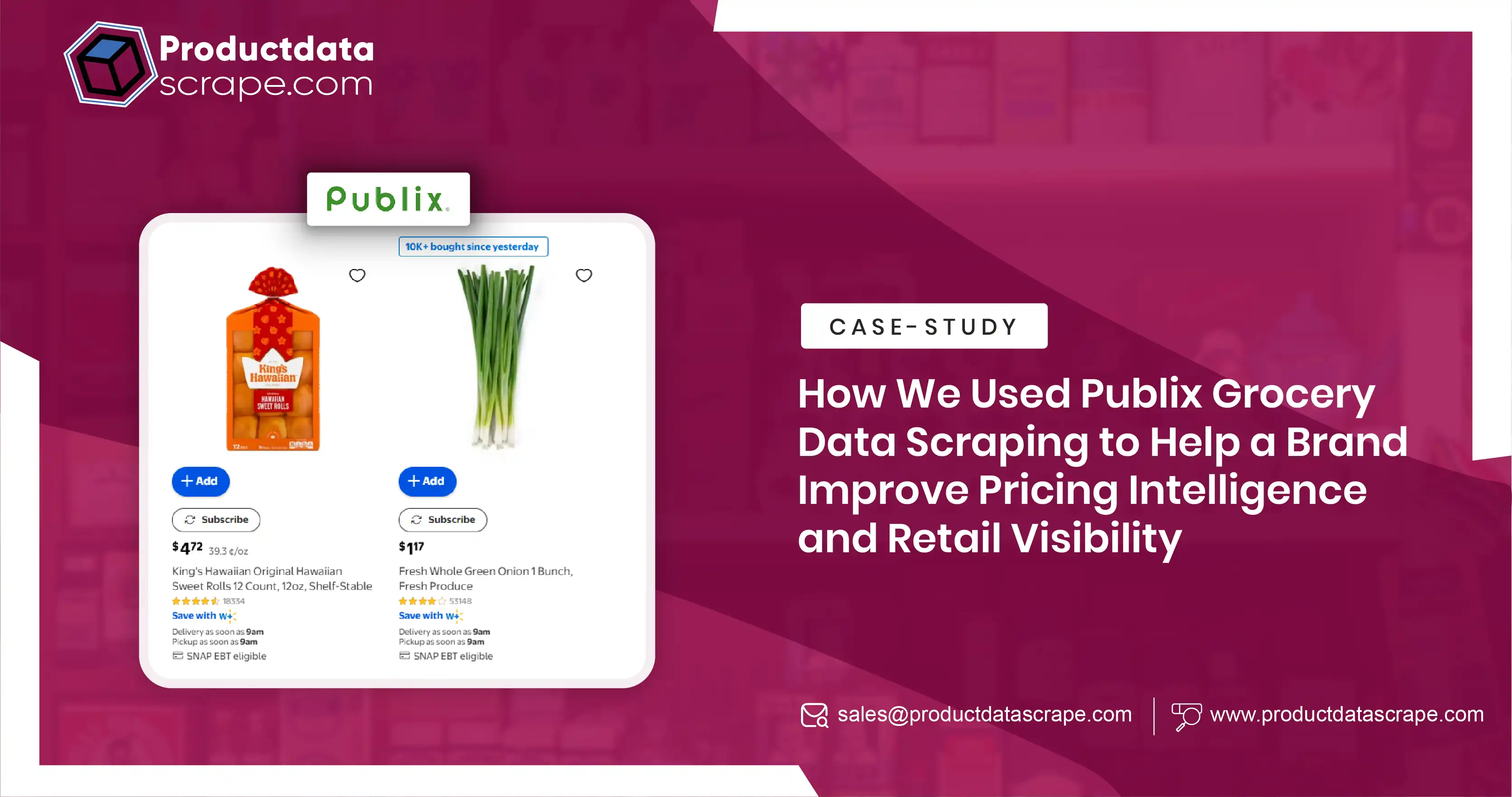 How We Used Publix Grocery Data Scraping to Help a Brand Improve Pricing Intelligence and Retail Visibility